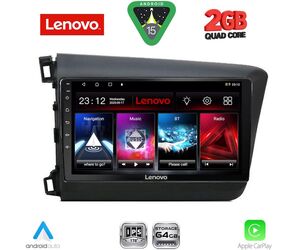 LENOVO LVD 21904D_CPA (9inc) MULTIMEDIA TABLET for HONDA CIVIC  4Doors mod. 2012-2016