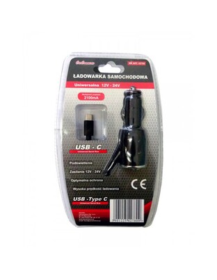 CarCommerce - ΦΟΡΤΙΣΤΗΣ ΑΝΑΠΤΗΡΑ 12/24V - 2100 mA ΜΕ USB TYPE C - 1 τεμ. (42780-CC)