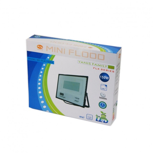 ΠΡΟΒΟΛΕΑΣ ecoLED 150W 13500lumen GE-FLX-150LB