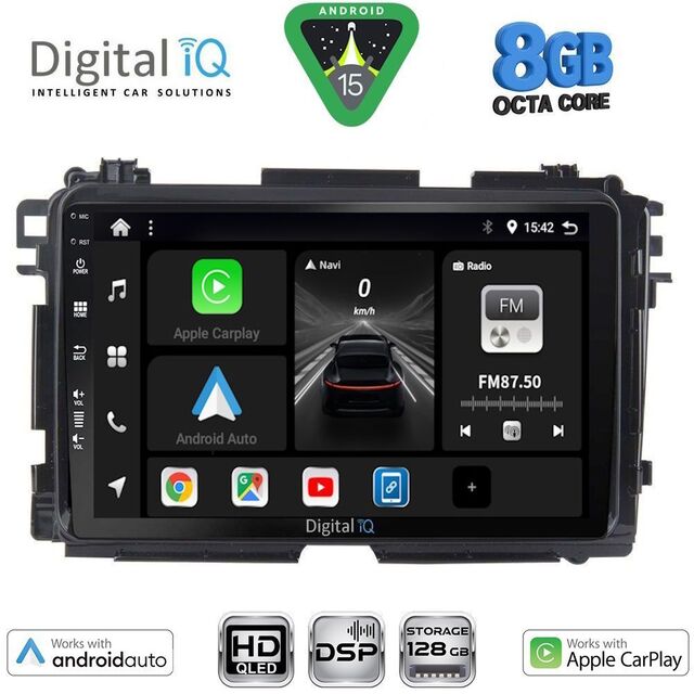 DIGITAL IQ BXF 18201_CPAA (10inc) MULTIMEDIA TABLET for HONDA HRV mod. 2015-2021