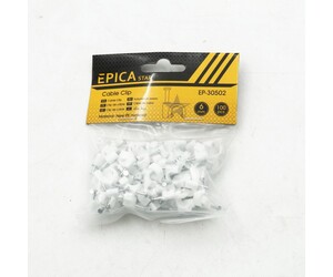 CABLE CLIP 6mm 100pcs EPICA STAR TO-EP-30502