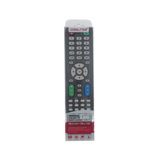 ΤΗΛΕΧΕΙΡΙΣΤΗΡΙΟ UNIVERSAL ΓΙΑ ΤΗΛΕΟΡΑΣΗ LED LCD RM-014S++