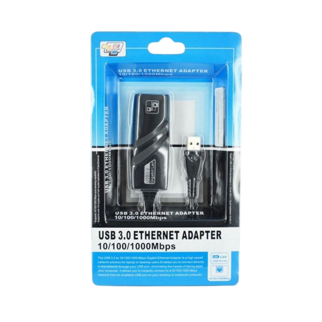 ΑΝΤΑΠΤΟΡΑΣ ΔΙΚΤΥΟΥ CONVERTER USB ΓΙΑ ΕΝΣΥΡΜΑΤΗ ΣΥΝΔΕΣΗ ΣΕ ETHERNET HL-04752