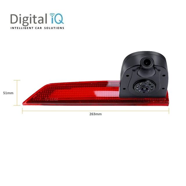 DIGITAL IQ CAMERA SL 835S DUAL (AHD) BRAKE LIGHT DUAL CAMERA FORD TRANSIT CUSTOM mod. 2012-2015