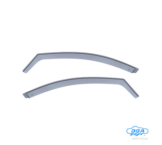 ΖΕΥΓΑΡΙ ΜΠΡΟΣΤΙΝΟΙ ΑΝΕΜΟΘΡΑΥΣΤΕΣ ΓΙΑ RENAULT MEGANE III 4D/5D 2008+ / RENAULT FLUENCE 5D 2010-2014 ΑΠΟ ΕΥΚΑΜΠΤΟ ΧΥΤΟ ΑΚΡΥΛΙΚΟ ΓΥΑΛΙ  (CAST ACRYLIC GLASS) DGA - 2 ΤΕΜ.