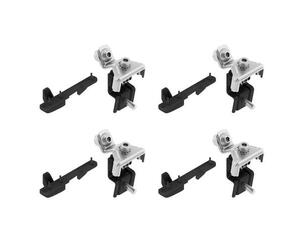 CLAMP KIT ΑΚΡΑ (ΠΟΔΙΑ) ΓΙΑ ΜΠΑΡΕΣ SNAP STEEL K-7 NORDRIVE - 4 TEM.