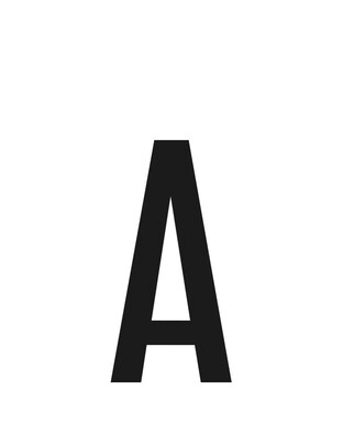 ΑΥΤΟΚΟΛΛΗΤΟ ΓΡΑΜΜΑ ΠΙΝΑΚΙΔΩΝ 60x30mm "A"