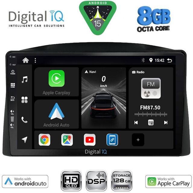 DIGITAL IQ BXF 7271_CPAA (10inc) MULTIMEDIA TABLET for JEEP GRAND CHEROKEE mod. 2005-2007 with Original Navi