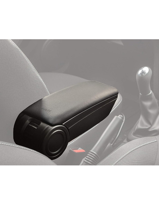 Ολοκληρωμένος Τεμπέλης Καθίσματος ARMSTER 3 SEAT MOUNTED για Ford Ecosport LHD/ KA+ LHD 2018+ / Focus LHD / Fiesta LHD 2017+ / Puma LHD 2019+ από Πλαστικό και Vegan Δέρμα σε Μαύρο Χρώμα RATI - 1 τεμ.
