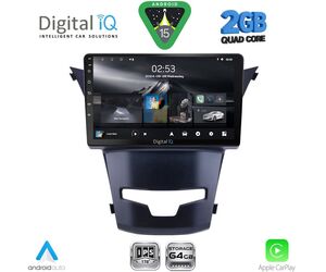 DIGITAL IQ RSD 1653_CPA (9inc) MULTIMEDIA TABLET for SSANGYONG KORANDO mod. 2014-2019