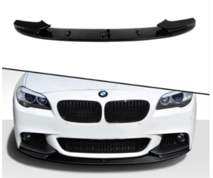 Lip spoiler μαύρο πλαστικό γυαλιστερό - Bmw F10 M Sport Style 2010-2017