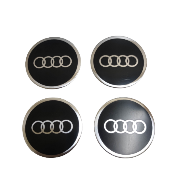 Αυτοκόλλητα για κέντρο ζάντας 68mm - Audi