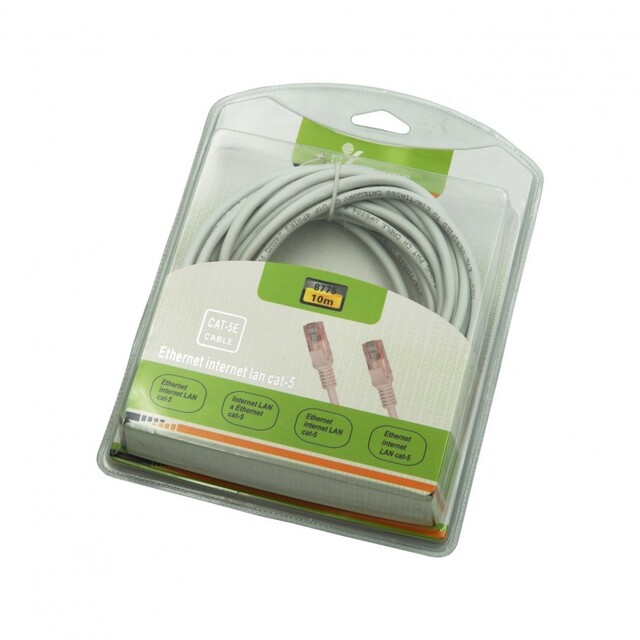 ΚΑΛΩΔΙΟ ETHERNET CAT-5E 10m TY-8775