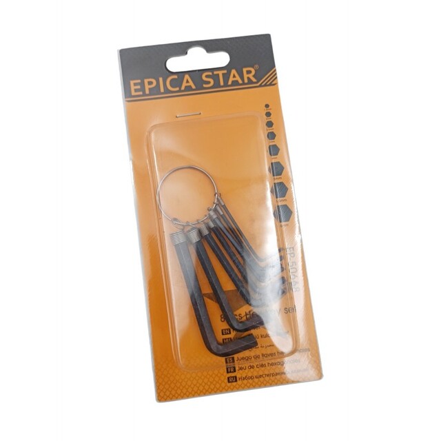 ΣΕΤ ΜΕ 8ΤΜΧ ΕΞΑΓΩΝΑ ΚΛΕΙΔΙΑ EPICA STAR EP-50668