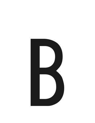ΑΥΤΟΚΟΛΛΗΤΟ ΓΡΑΜΜΑ ΠΙΝΑΚΙΔΩΝ 60x30mm "B"