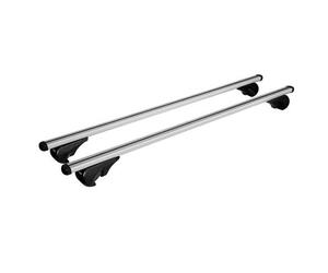 ΜΠΑΡΕΣ ΟΡΟΦΗΣ YURO (L) 127cm ΑΛΟΥΜΙΝΙΟΥ 2ΤΕΜ. ΜΕ ΚΛΕΙΔΑΡΙΕΣ ΓΙΑ ΟΧΗΜΑΤΑ ΜΕ STANDARD RAILING
