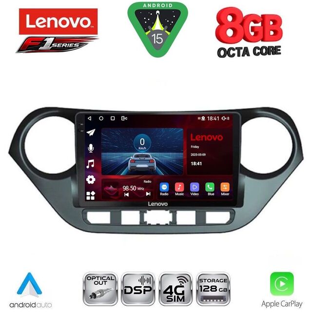 LENOVO SSR 10224_CPA (9inc) MULTIMEDIA TABLET for HYUNDAI i10 mod. 2014-2020