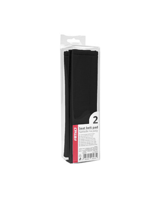 Amio - ΜΑΞΙΛΑΡΑΚΙΑ ΖΩΝΗΣ ΣΕ ΜΑΥΡΟ ΧΡΩΜΑ 22x6cm ΜΕ VELCRO - 2 TEM. (03237/AM)