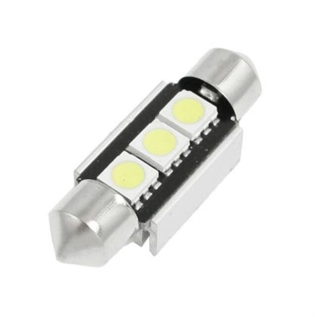 Led λάμπα για πλαφονιέρα CANBUS με 3 SMD led 36 mm