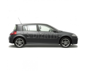 TRIM ΠΑΡΑΘΥΡΩΝ 4ΤΕΜ ΑΝΟΞ.ΑΤΣΑΛΙ ΧΡΩΜΙΟ ΓΙΑ RENAULT MEGANE 5D HB 04-10