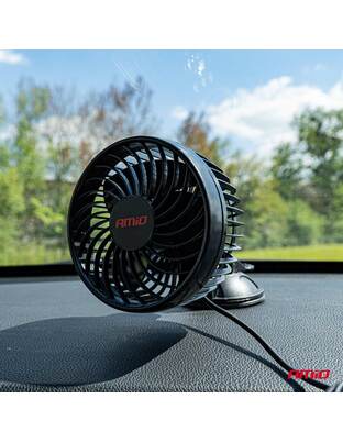 Amio - ΑΝΕΜΙΣΤΗΡΑΣ 12V 4,5'' (12,2cm) ΜΕ ΦΙΣ ΑΝΑΠΤΗΡΑ 2 ΤΑΧΥΤΗΤΩΝ & ΒΕΝΤΟΥΖΑ PRO SERIES - 1 TEM. (03001/AM)