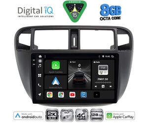 DIGITAL IQ BXK 20186_CPAA A/C (9inc) MULTIMEDIA TABLET for HONDA CIVIC mod. 1995-2001