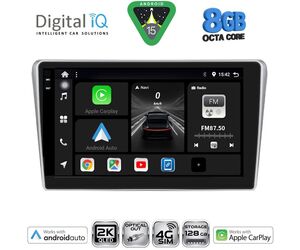 DIGITAL IQ BXK 20704SL_CPAA (9inc) MULTIMEDIA TABLET for TOYOTA AVENSIS (T25) mod. 2003-2009 (SILVER)