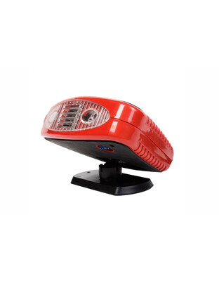 Amio - Αερόθερμο Αυτοκινήτου Tornado 3 σε 1 12V 150W με Φωτισμό LED για Θέρμανση Ξεπάγωμα Παρμπρίζ και Ανεμιστήρα - 1 τεμ. (01326/AM)