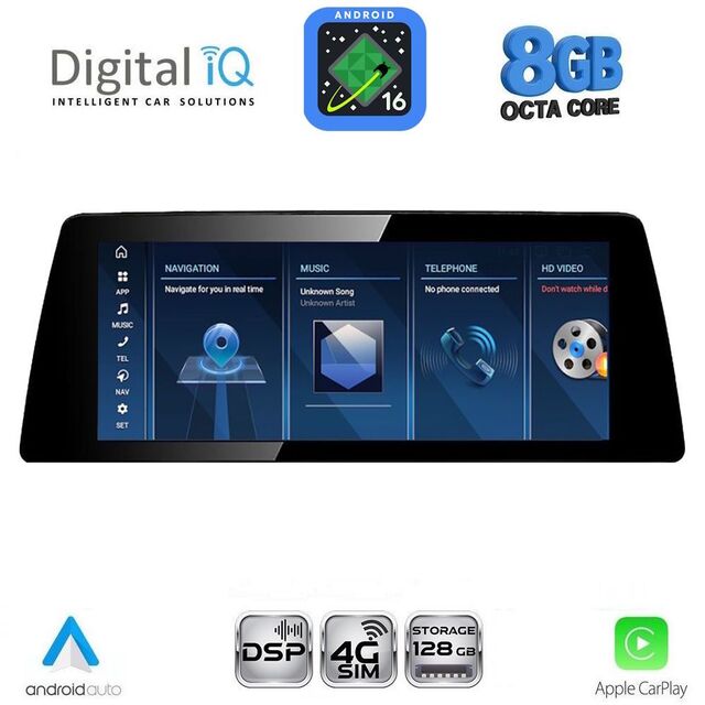 DIGITAL IQ TPG 16955_CPA (10.25'') (NBT) MULTIMEDIA SYSTEM for BMW S.3-4 (F30-32) mod. 2011-2018