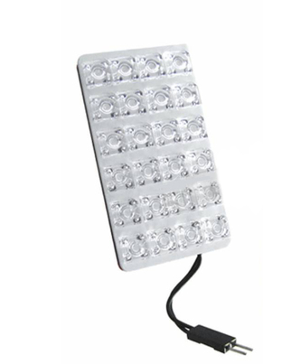 ΛΑΜΠΑΚΙΑ ΠΛΑΦΟΝΙΕΡΑΣ 16LED ΜΠΛΕ 35x35 mm SIMONI RACING