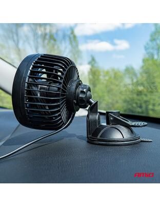 Amio - ΑΝΕΜΙΣΤΗΡΑΣ 12V 4,5'' (12,2cm) ΜΕ ΦΙΣ ΑΝΑΠΤΗΡΑ 2 ΤΑΧΥΤΗΤΩΝ & ΒΕΝΤΟΥΖΑ PRO SERIES - 1 TEM. (03001/AM)