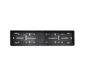 Πλαίσιο πινακίδας μαύρο πλαστικό
