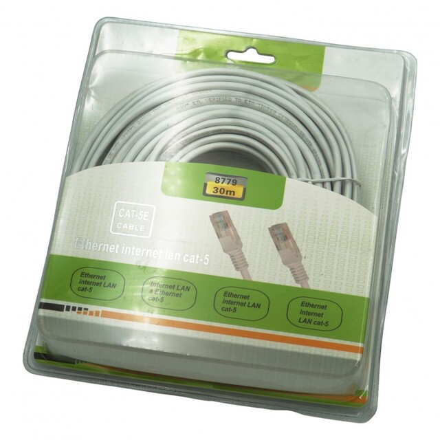 ΚΑΛΩΔΙΟ ETHERNET CAT-5E 30m TY-8779