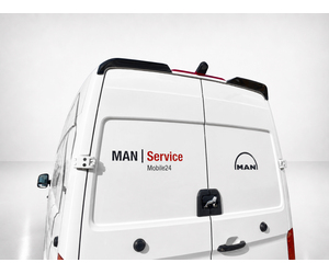 Motordrome - Αεροτομή Οροφής V.2 Διπλή Πόρτα για Volkswagen Crafter Mk2 High Roof H2 / MAN TGE High Roof H2 - 1 Τεμ.  (A-563)