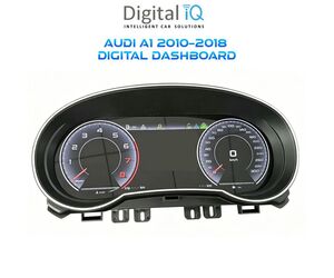 DIGITAL IQ DYL 910_DC (12.3in) DIGITAL INSTRUMENT CLUSTER for AUDI A1 mod. 2010-2018 with HDMI input