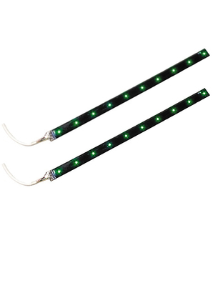 ΤΑΙΝΙΑ ΜΕ 15 LED ΕΥΚΑΜΠΤΗ FLEX STRIP 40 CM 12V ΠΡΑΣΙΝΟ 2ΤΕΜ