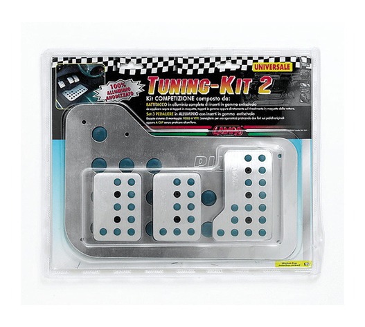 Κιτ Πετάλια - Πατάκι Αλουμινίου Μπλε Tuning Kit-2