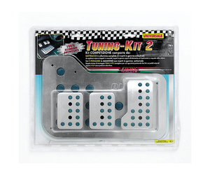 Κιτ Πετάλια - Πατάκι Αλουμινίου Μπλε Tuning Kit-2