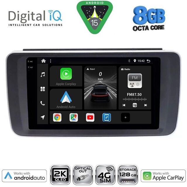 DIGITAL IQ BXK 20473_CPAA (9inc) MULTIMEDIA TABLET for NISSAN LEAF mod. 2018-2026