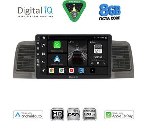 DIGITAL IQ BXF 18712GR_CPAA (9inc) MULTIMEDIA TABLET for TOYOTA COROLLA mod. 2001-2006 (GREY)