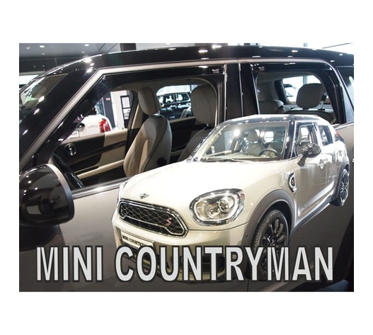 ΑΝΕΜΟΘΡΑΥΣΤΕΣ ΓΙΑ MINI COUNTRYMAN F60 5D 2017+ ΣΕΤ ΑΥΤΟΚΙΝΗΤΟΥ ΑΠΟ ΕΥΚΑΜΠΤΟ ΦΙΜΕ ΠΛΑΣΤΙΚΟ HEKO - 4 ΤΕΜ.