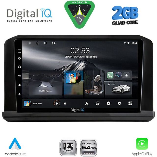 DIGITAL IQ RSD 1456B_CPA (10inc) MULTIMEDIA TABLET for NISSAN NAVARA mod. 2025+