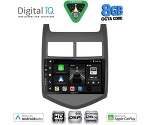 DIGITAL IQ BXF 18074A_CPAA (9inc) MULTIMEDIA TABLET for CHEVROLET AVEO mod. 2011-2014