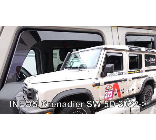 Heko – Ανεμοθραύστες Παραθύρων για Ineos Grenadier SW 5πορτο 2022 > (Εμπρός & Πίσω) – 4 Τεμ. (ANEM.SET10703)
