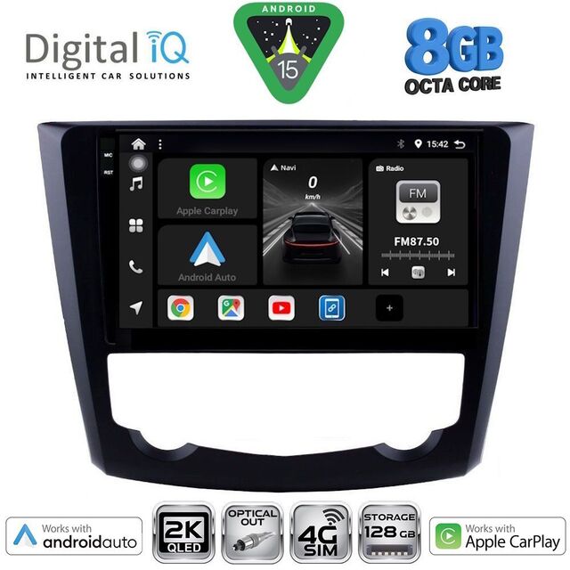 DIGITAL IQ BXK 20549_CPAA (9inc) MULTIMEDIA TABLET for RENAULT KADJAR mod. 2015-2022