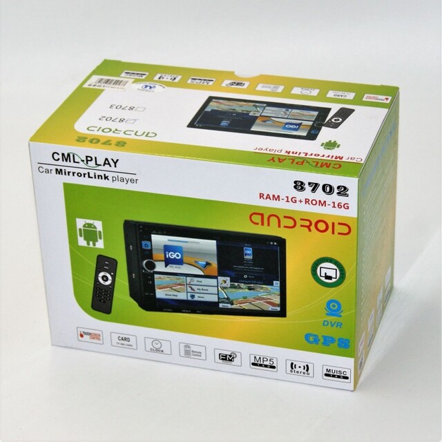 CAR MIRRORLINK PLAYER 8702 RAM-512M+ROM-8G AU-AC-7087