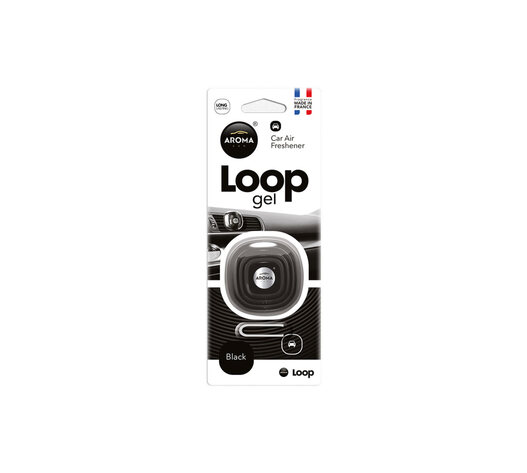 Amio - ΑΡΩΜΑΤΙΚΟ ΑΕΡΑΓΩΓΟΥ AROMA CAR LOOP BLACK - 1 ΤΕΜ. (A63113/AM)