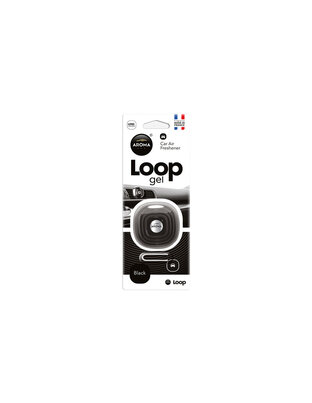 Amio - ΑΡΩΜΑΤΙΚΟ ΑΕΡΑΓΩΓΟΥ AROMA CAR LOOP BLACK - 1 ΤΕΜ. (A63113/AM)