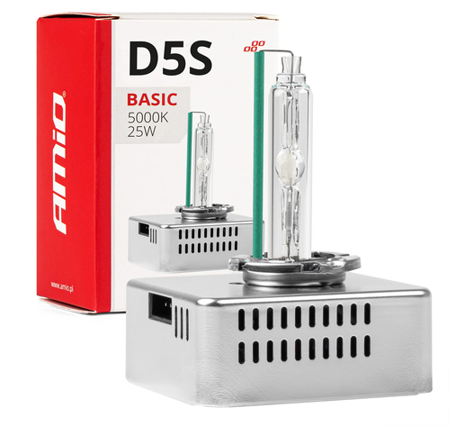 Amio - D5S 12V 5.000k 25W ΑΝΤΑΛΛΑΚΤΙΚΗ ΛΑΜΠΑ BASIC - 1 Τεμ. (02941/AM)