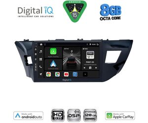 DIGITAL IQ BXF 18714MD_CPAA (10inc) MULTIMEDIA TABLET for TOYOTA COROLLA mod. 2013-2016